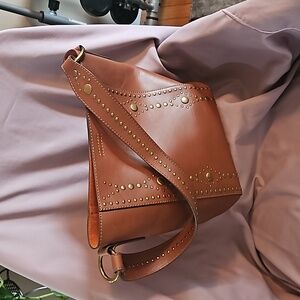 Frye Bucket Bag with studs